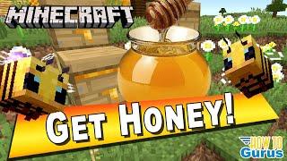 The Ultimate Minecraft Bee and Honey Farming Guide (Honey, Honeycomb, Honey Block,)