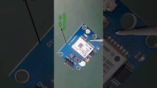 Neo-6M GPS module Interface with Arduino | In 1 minute| #gps #arduino #dronegps #shortvideo #videos