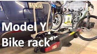 Tesla Model Y - Yakima FoldClick2 e-bike rack