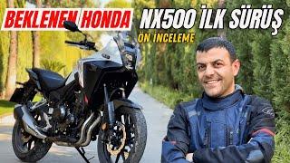 Beklenen motosiklet Honda NX500 | İlk sürüş ön inceleme | Kolaçan