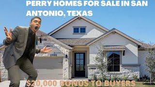 SAN ANTONIO TEXAS NEW HOMES FOR SALE | PERRY HOMES FOR SALE STEVENS RANCH