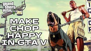 How To Make Chop Happy in GTA 5? Make your Pet Chop Happy