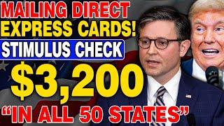 IRS - 50 States Are in Line | Mailing Out $3200 Preloaded Debit Cards to Every Social Security, Ssdi