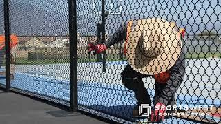 Arroyo High School Court Renovation by SportsWest Construction