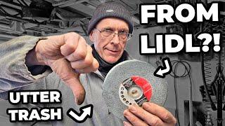 This £5 Grinding Wheel From Lidl Is UTTER RUBBISH - Parkside Tool Review