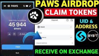 PAWS AIRDROP CLAIM - CLAIM YOUR PAWS TO EXCHANGE NOW (AIRDROP COMING)