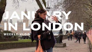 JANUARY IN LONDON weekly vlog, back to the city, thoughts on social media | A Florida Gal Abroad