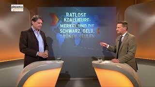 Augstein und Blome:  „Ratlose Koalijeure - Merkel und die schwarz, gelb, grünen Keulen?“