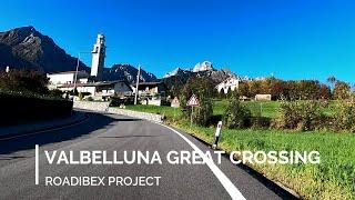 VALBELLUNA GREAT CROSSING (Long ride on Piave’s Ardennes) - Virtual ride for indoor training