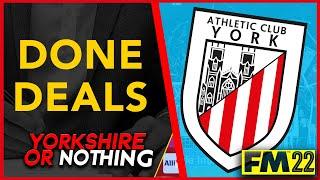 FM22 | ALL THE SUMMER TRANSFER NEWS | WE WON LEAGUE 2 | EP34 YORKSHIRE OR NOTHING