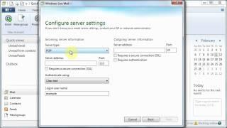 Netsync - Setup Windows Live Mail 2011 (POP3)