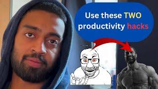 Hamza Adonis School : HACK your productivity with these TWO tips