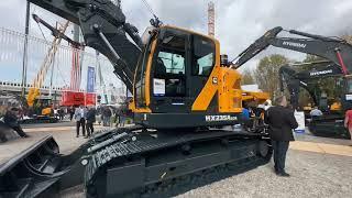 A walk around the Hyundai Construction Equipment Europe stand at Bauma 2022