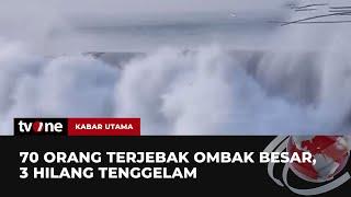 70 Orang Terjebak Gelombang Tinggi di Dermaga Sukabumi | Kabar Utama tvOne