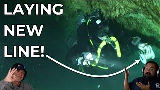 Divers React to Mike Young Exploring Caves in Mexico