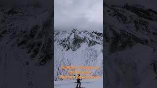 Fast weather change on the Brienzer Rothorn Switzerland #shorts