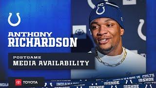 Anthony Richardson Postgame Press Conference | Week 13 at Patriots