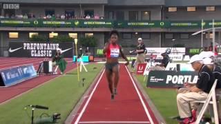 Eugene Long Jump Highlights 2015