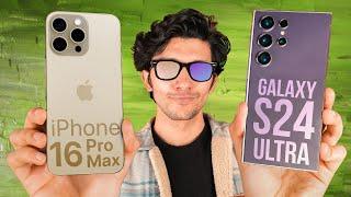 iPhone 16 Pro Max vs Samsung Galaxy S24 Ultra - NOT EVEN FAIR...