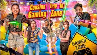 Cousins Trip In Gaming Zone || We 3 || Aditi Sharma