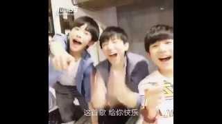 【TFBOYS易烊千玺频道】发现一只偷偷整理刘海的烊烊，捕获~【JACKSON YIYANGQIANXI Dịch Dương Thiên Tỉ】