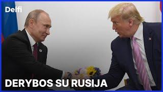 Iš esmės. Ar derėdamasis su Rusija Trumpas apleis Ukrainą?