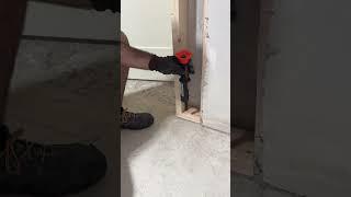 The art of driving concrete nails