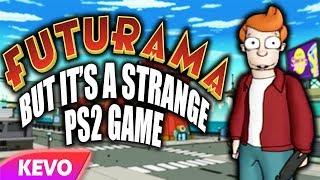 Futurama but it's a strange ps2 game