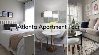 My $1200 Atlanta Apartment | Fully Furnished ATL Apartment Tour | Modern, Cozy, & Affordable Décor