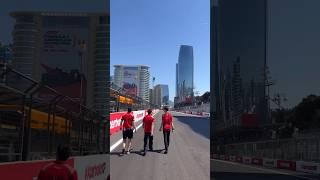 Time to hit the streets of Baku #f1 #f2 #baku #azerbaijan