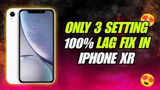 How To Fix Lag In Iphone Xr Bgmi / Iphone Xr After Update Lag Fix In Bgmi / Iphone Xr Pubg Test