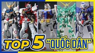 TOP 5 GUNDAM "QUỐC DÂN' TẠI VIỆT NAM | NEO Cuong Pham Hobby