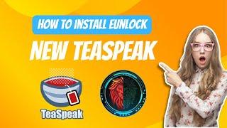 How to install eUNLOCK  New TeaSpeak | අලුත් VOICE CHAT සර්වර් එකට එන්න 2024