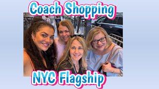 NYC Flagship Coach Unboxing With Two Unique Items!!!  Collab w/ Fuchsia Floyd!