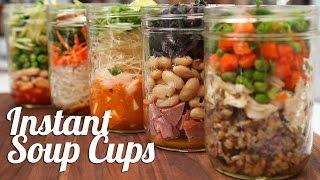 5 Easy Instant Soup Cups