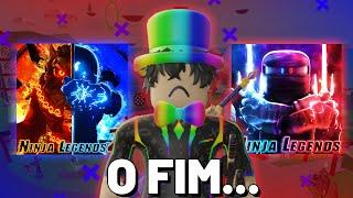 O trágico fim do Ninja Legends... Roblox