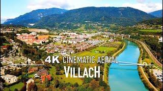 VILLACH  Drone Aerial 4K 2024 | Österreich Kärnten Drohne Austria