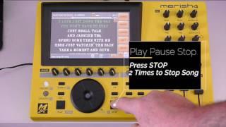 MERISH 4: Play Pause Stop Front Panel & Footswitch  by John Ialuna