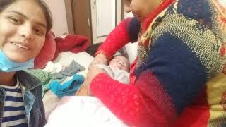 Baby's first massage /Bhavna Pokhriyal & Family ️