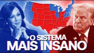 Como os ESTADOS UNIDOS escolhem seu PRESIDENTE? | DESCOMPLICANDO o sistema eleitoral americano