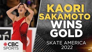 Kaori Sakamoto holds off Isabeau Levito at Skate America, amazing Amber Glenn moment | CBC Sports