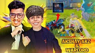 Akshay Akz ന്റെ കൂടെ Live-ൽ കളിച്ച ഒരു കിടിലം Br Rank Match|freefire Malayalam