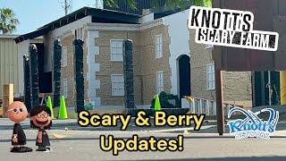 Knott's Berry Farm Updates! Montezoomas The Forbidden Fortress, Construction, Scary Farm, & More!