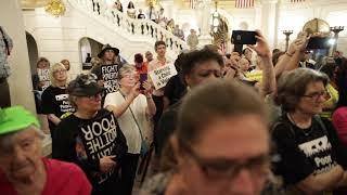 Arrests at Poor People's Campaign rally inside Pa. Capitol