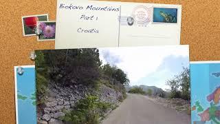 Driving Up Biokovo, Croatia's highest road near Makarska