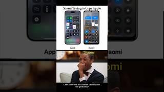 Apple vs Xiaomi Ui Design #trending #iphonevsandroid #shorts