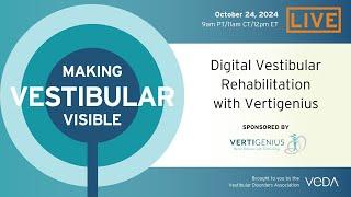 Digital Vestibular Rehabilitation with Vertigenius