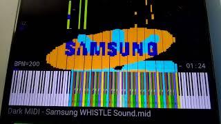 Dark MIDI Samsung Whistle Sound By Midi Player 2025