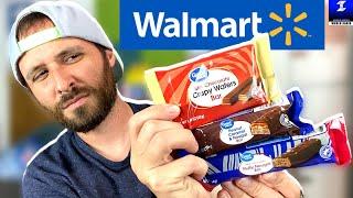 I Try Walmart Candy Bars | Review