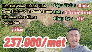 Bán Đất Khánh Vĩnh Khánh Hòa-đất vườn view sông-Nha Trang Nhà Đất Khánh Hòa [ 4K ]